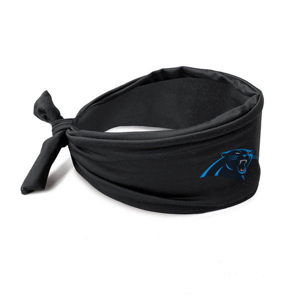 Wholesale Carolina Panthers Tieback Headband -