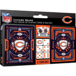 Wholesale Chicago Bears - 2-Pack Playing Cards & Dice Set