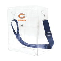 Wholesale Chicago Bears Clear Ticket Satchel Alt