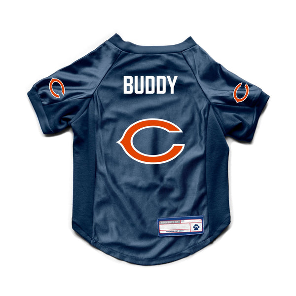 Wholesale Chicago Bears Custom Pet Stretch Jersey