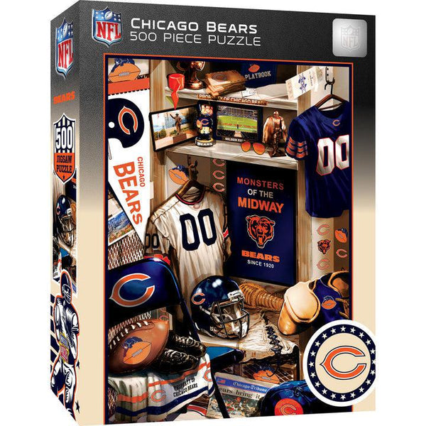 Wholesale Chicago Bears - Locker Room 500 Piece Jigsaw Puzzle