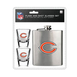 Wholesale Chicago Bears NFL / FSK001 - Flask Shot Glasses Set