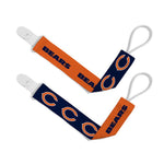 Wholesale Chicago Bears - Pacifier Clip 2-Pack