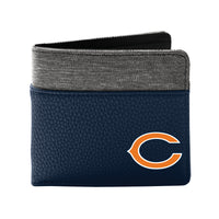 Wholesale Chicago Bears Pebble BiFold Wallet NAVY