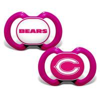 Wholesale Chicago Bears - Pink Pacifier 2-Pack