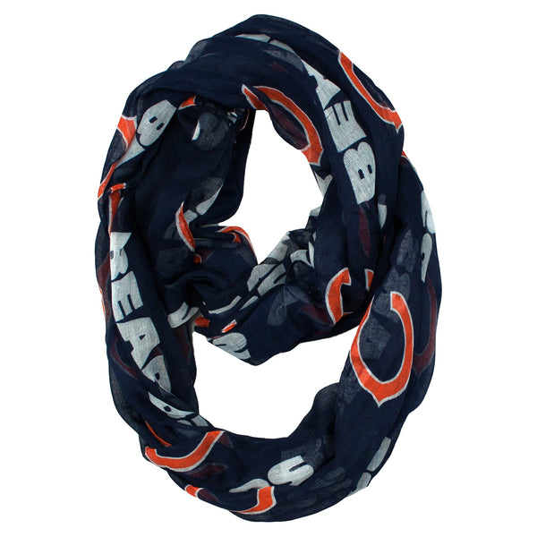 Wholesale Chicago Bears Sheer Infinity Scarf