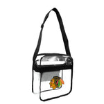 Wholesale Chicago Blackhawks Clear Carryall Crossbody