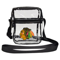 Wholesale Chicago Blackhawks Clear Sideline Purse