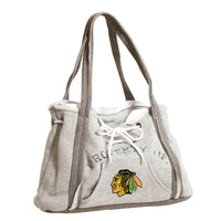 Wholesale Chicago Blackhawks Hoodie Purse Grey