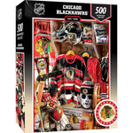 Wholesale Chicago Blackhawks - Locker Room 500 Piece Jigsaw Puzzle