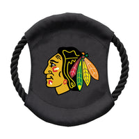 Wholesale Chicago Blackhawks Team Flying Disc Pet Toy