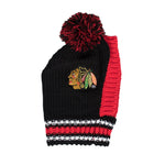 Wholesale Chicago Blackhawks Team Pet Knit Hat- Assorted Sizes