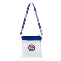 Wholesale Chicago Cubs Clear Pattern Strap Bag