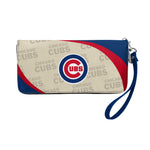 Wholesale Chicago Cubs Curve Zip Organizer Wallet