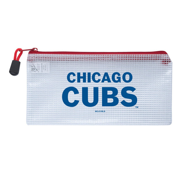 Wholesale Chicago Cubs MLB / PBG002 - Clear Zippered Bags