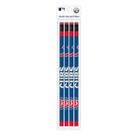 Wholesale Chicago Cubs MLB / PCL001 - Cool Color Pencils 4PK