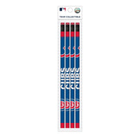 Wholesale Chicago Cubs MLB / PCL001 - Cool Color Pencils 4PK