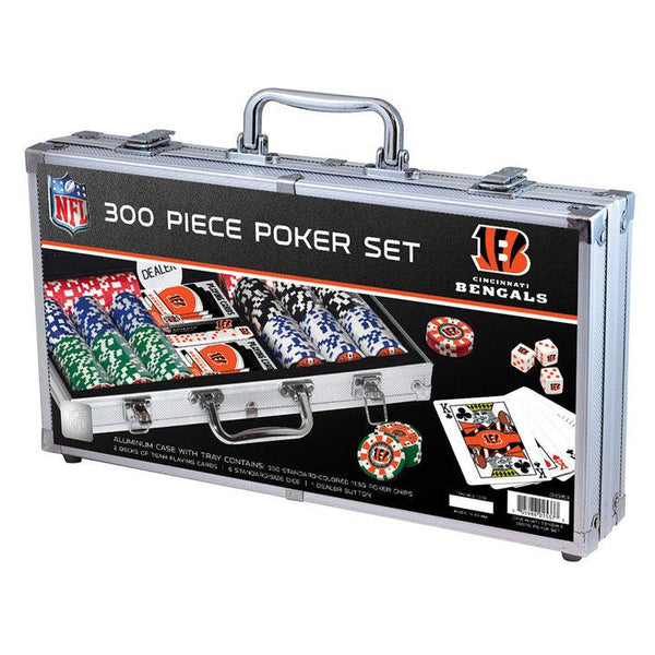 Wholesale Cincinnati Bengals 300 Piece Poker Set