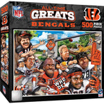 Wholesale Cincinnati Bengals - All Time Greats 500 Piece Jigsaw Puzzle