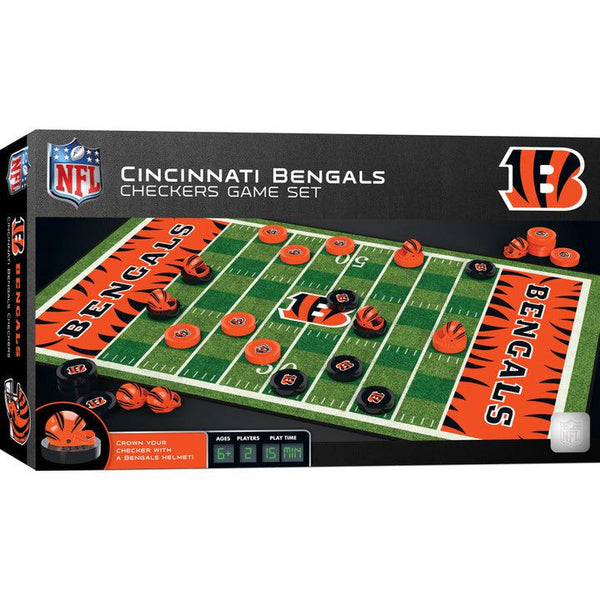 Wholesale Cincinnati Bengals Checkers Board Game