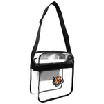 Wholesale Cincinnati Bengals Clear Carryall Crossbody