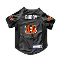 Wholesale Cincinnati Bengals Custom Pet Stretch Jersey