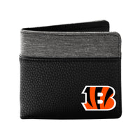 Wholesale Cincinnati Bengals Pebble BiFold Wallet BLCK