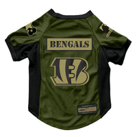 Wholesale Cincinnati Bengals Valor Pet Stretch Jersey