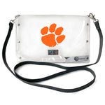 Wholesale Clemson Tigers Clear Envelope Purse STRAP