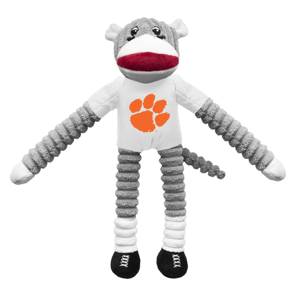 Wholesale Clemson Tigers Team Sock Monkey Pet Toy