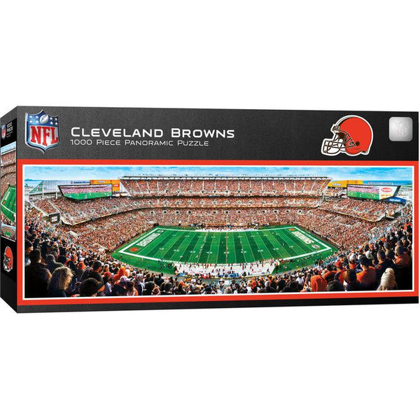 Wholesale Cleveland Browns - 1000 Piece Panoramic Jigsaw Puzzle