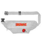 Wholesale Cleveland Browns - Assorted Sizes Fanny Pack WHTE