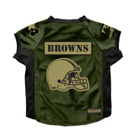 Wholesale Cleveland Browns Big Valor Pet Stretch Jersey