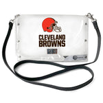 Wholesale Cleveland Browns Clear Envelope Purse STRAP