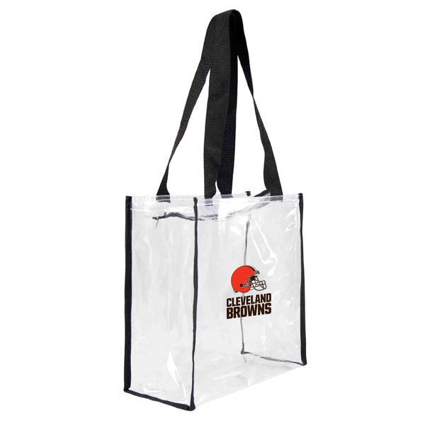 Wholesale Cleveland Browns Clear Square Stadium Tote