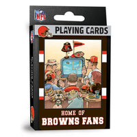 Wholesale Cleveland Browns Fan Deck Playing Cards - 54 Card Deck