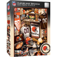 Wholesale Cleveland Browns - Locker Room 500 Piece Jigsaw Puzzle