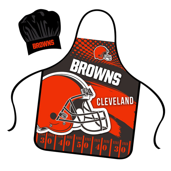 Wholesale Cleveland Browns NFL / APR001 - Aprons Chef Hats