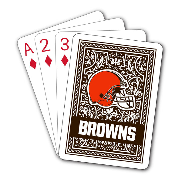 Wholesale Cleveland Browns NFL / CRD001 - Playing Cards