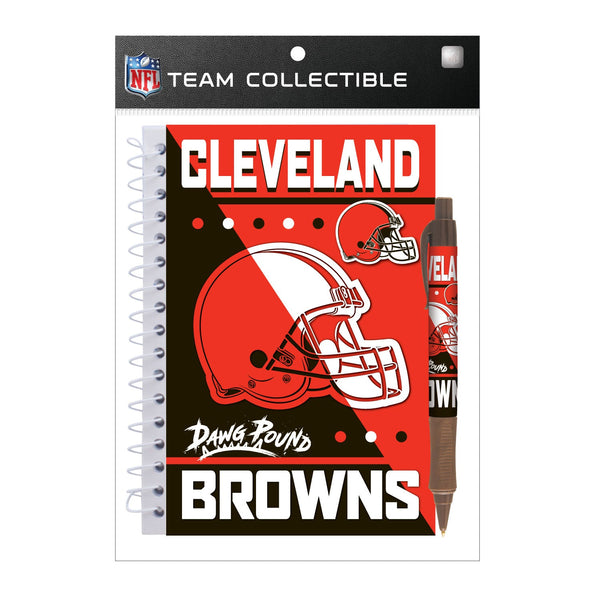 Wholesale Cleveland Browns NFL / NBP008KT - 5x7Notebook Pen Sets /