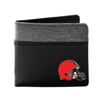 Wholesale Cleveland Browns Pebble BiFold Wallet BLCK