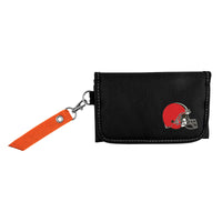 Wholesale Cleveland Browns Ribbon Organizer Wallet Orange