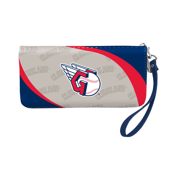 Wholesale Cleveland Guardians Curve Zip Organizer Wallet