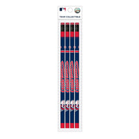 Wholesale Cleveland Guardians MLB / PCL001 - Cool Color Pencils 4PK