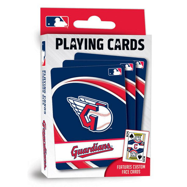 Wholesale Cleveland Guardians Playing Cards - 54 Card Deck