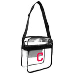Wholesale Cleveland Indians Clear Carryall Crossbody