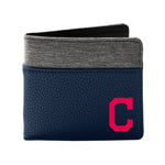 Wholesale Cleveland Indians Pebble BiFold Wallet NAVY