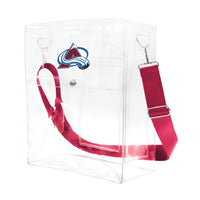 Wholesale Colorado Avalanche Clear Ticket Satchel Alt