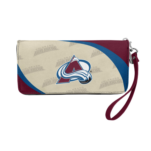 Wholesale Colorado Avalanche Curve Zip Organizer Wallet