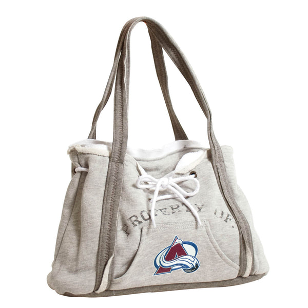 Wholesale Colorado Avalanche Hoodie Purse Grey